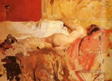 バカンテの画家ホアキン・ソローリャ印象派のヌード Oil Paintings